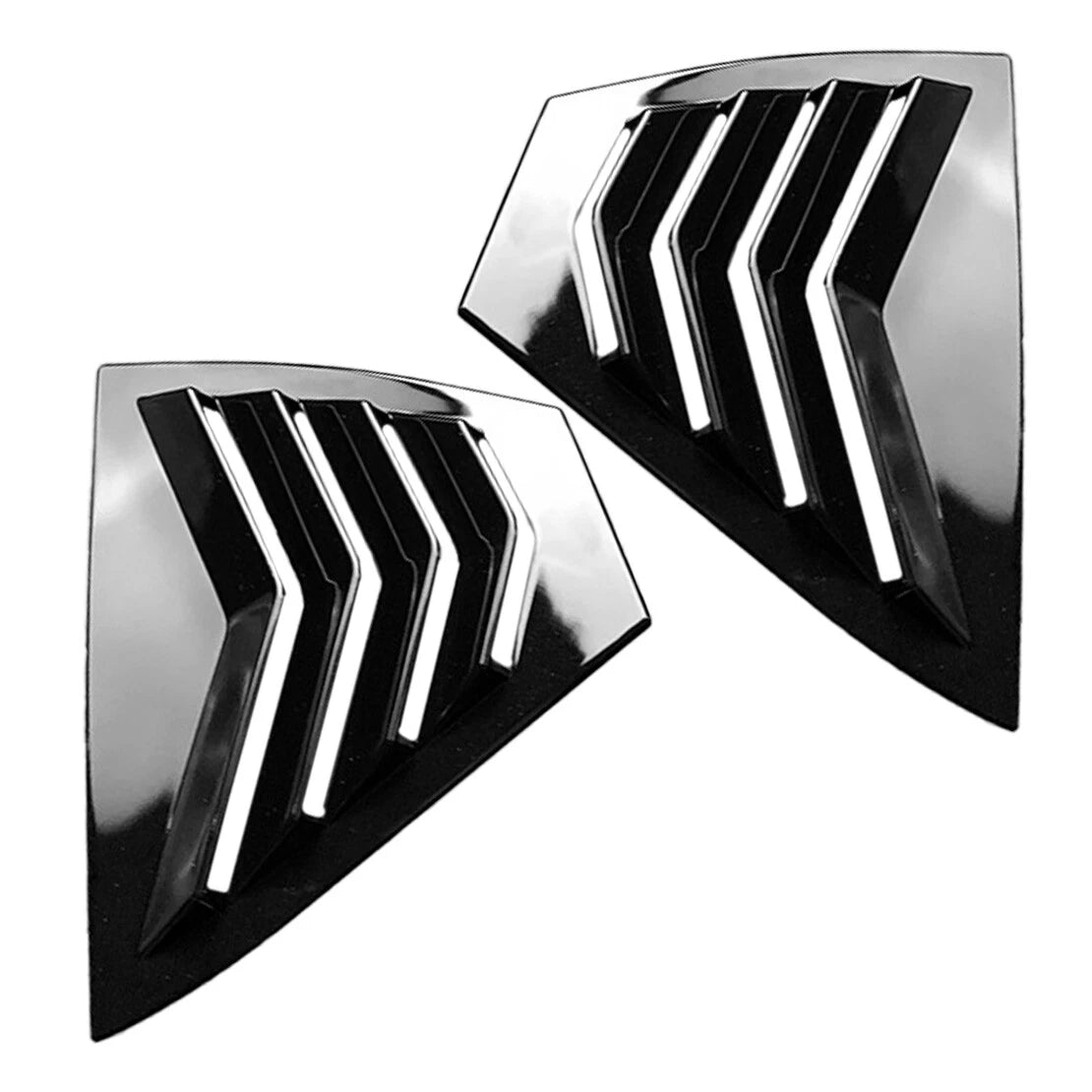 Side Vent Rear Window Louver Covers for Nissan Sentra (2020-2024)