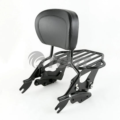Luggage Rack Sissy Bar Backrest for Harley Touring Road Glide (2009-2013)