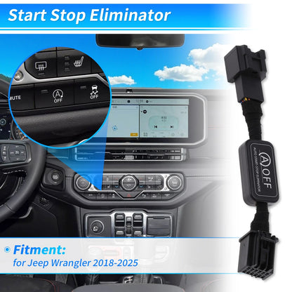Auto Start Stop Eliminator for Jeep Wrangler (2018-2025)