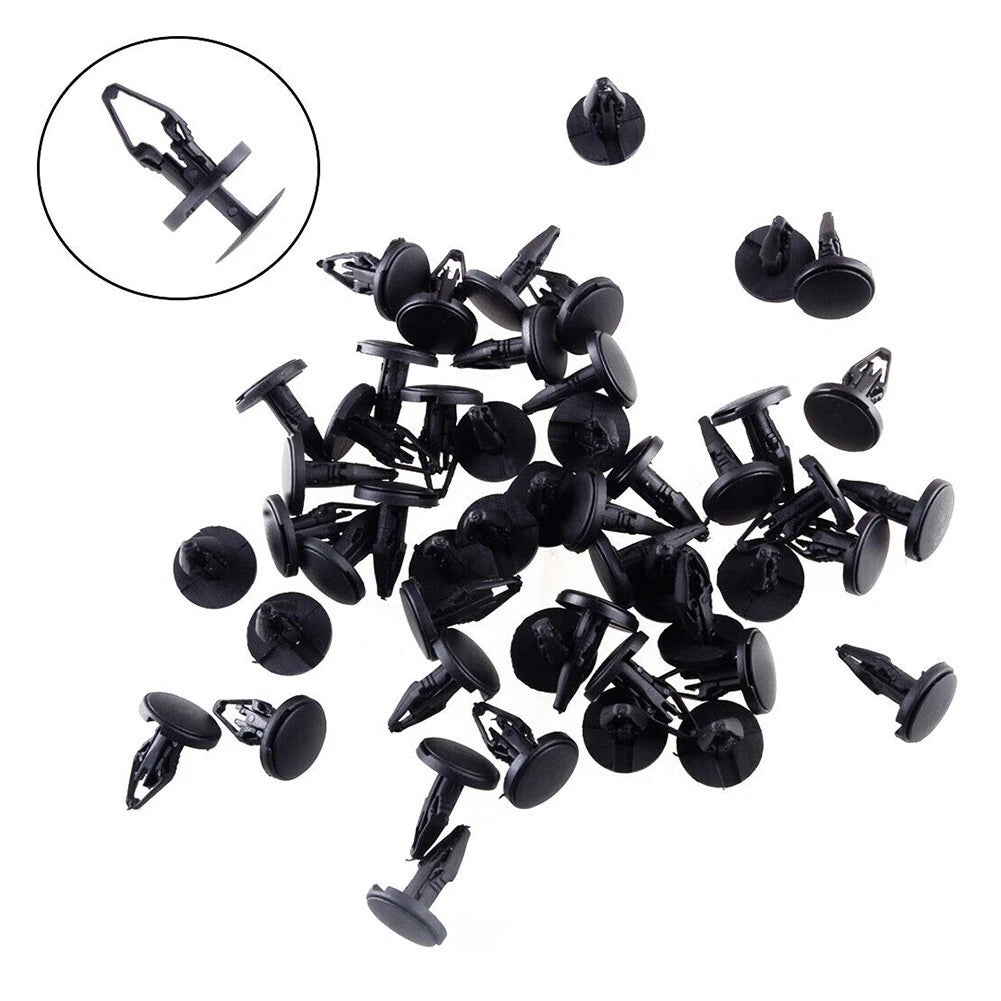 Bumper Push Pin Retainer Clips 100x Auveco for Ford
