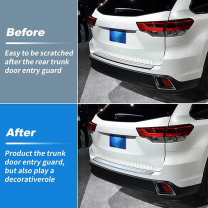 Rear Bumper Guard Protector for Toyota Highlander (2015-2019)