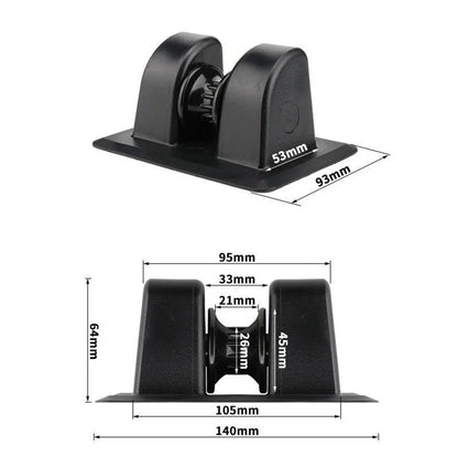 Anchor Retraction Boat Anchor Fastener for Central Shaft Wheel Fixes