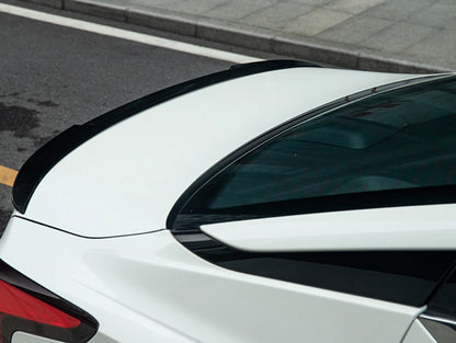 Rear Spoiler Wing V Style for Nissan Altima 2019-2024 Black Sedan