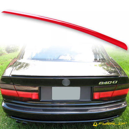 308 Bright Red Boot Lip Spoiler for BMW 8 Series E31 (1989-1999)
