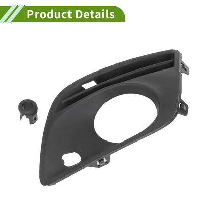 1 Pc Front Left Fog Light Grill for Volvo XC60 (2010-2016) Black