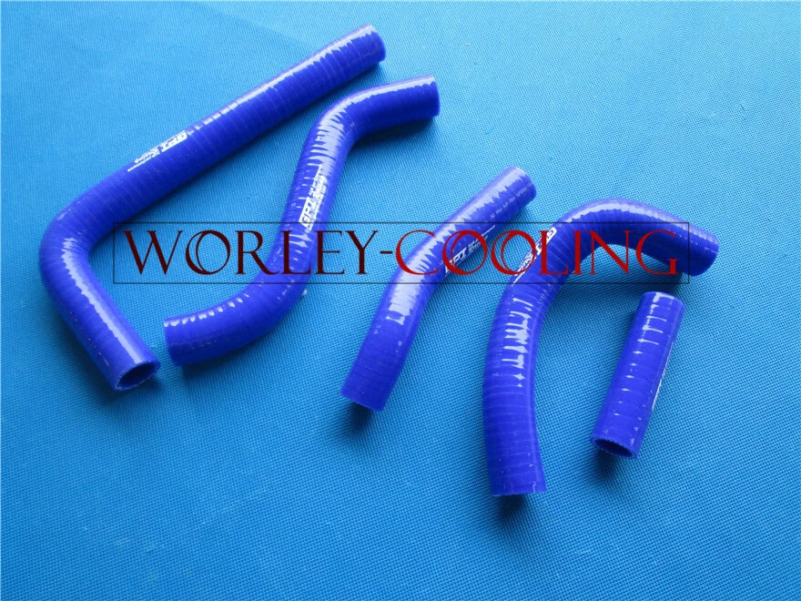 Silicone Radiator Hoses for Suzuki RMZ250 (2010-2012) - Blue 2 x Hoses