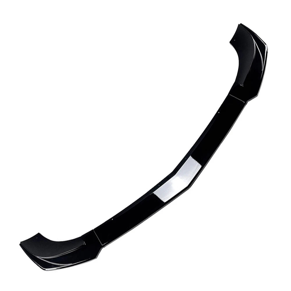Black Front Bumper Spoiler for Mercedes Benz C Class W204 S204 (2011-2014)