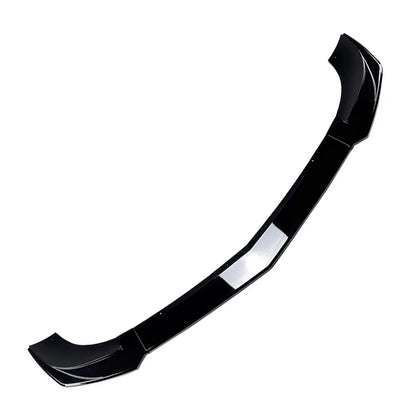 Black Front Bumper Spoiler for Mercedes Benz C Class W204 S204 (2011-2014)