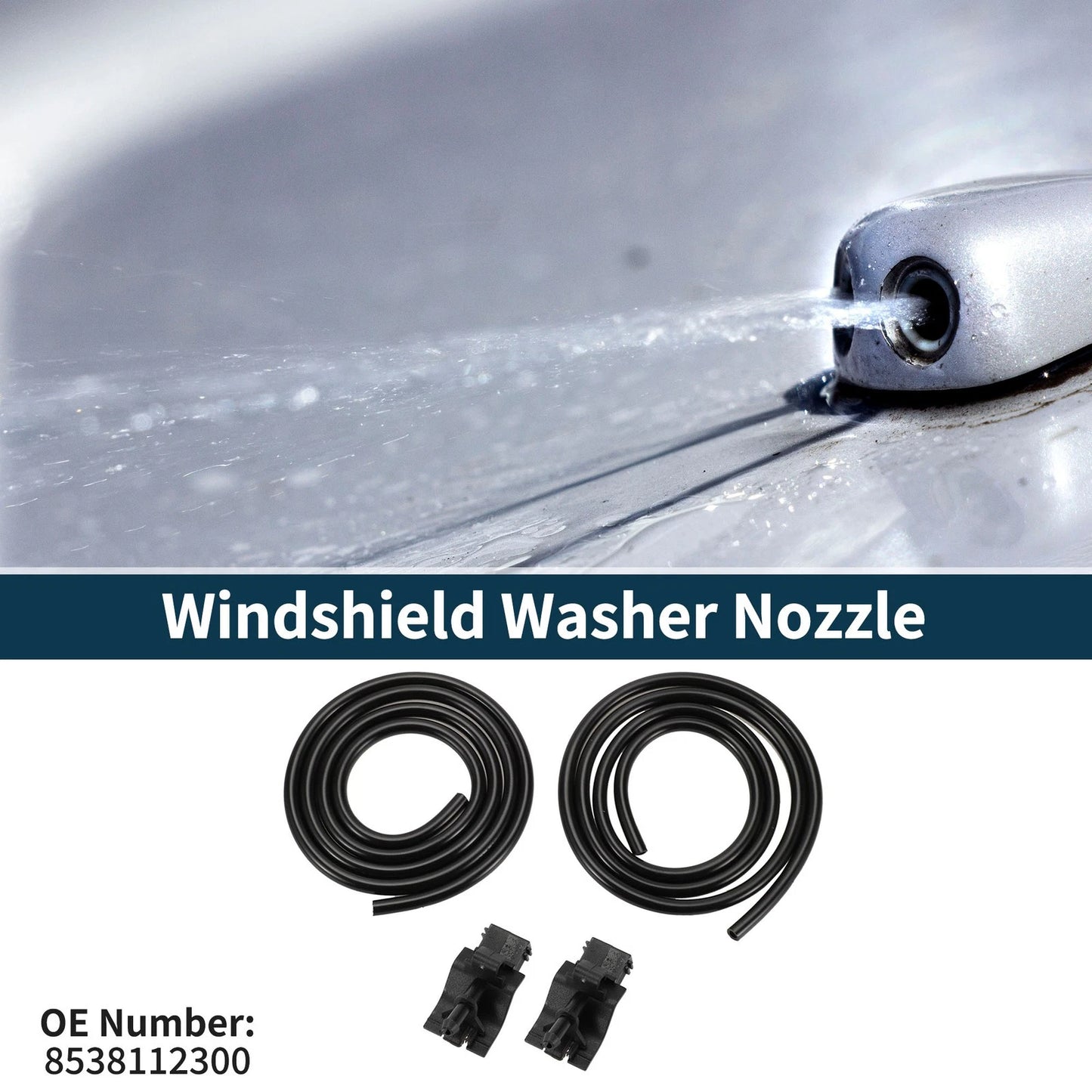 Windshield Washer Nozzle With Fluid Hose for Toyota Camry