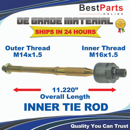Steering Inner Tie Rod End 16mm & 14mm for Chevrolet Colorado 2WD (2006–2008)
