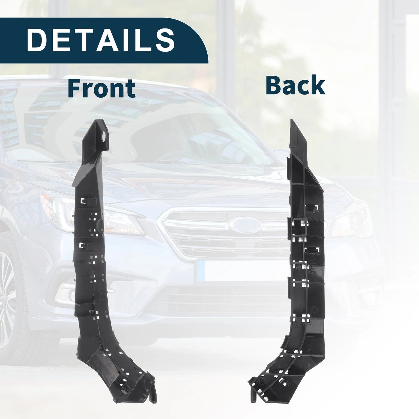 Left Front Bumper Retainer Bracket for Subaru Legacy (2010-2014)