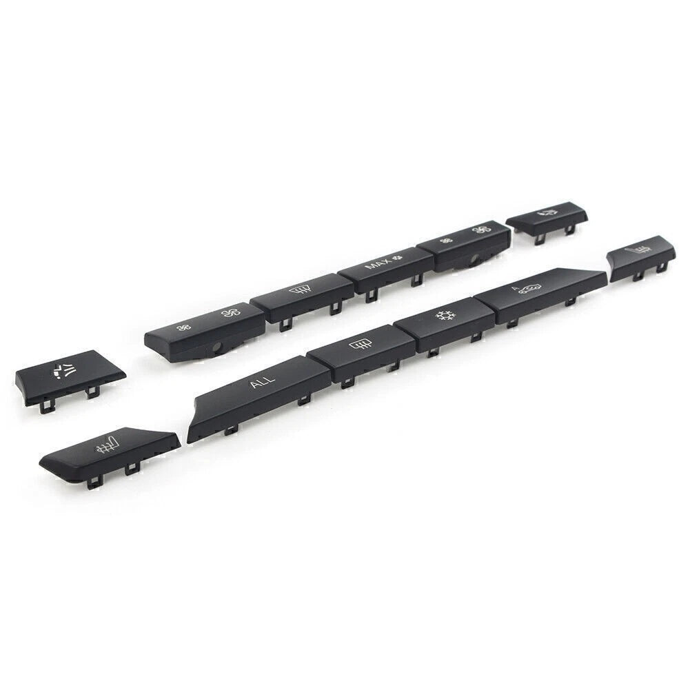 12 Button Key Caps for BMW 5 6 7 Series F01 F12 (2008-2017)