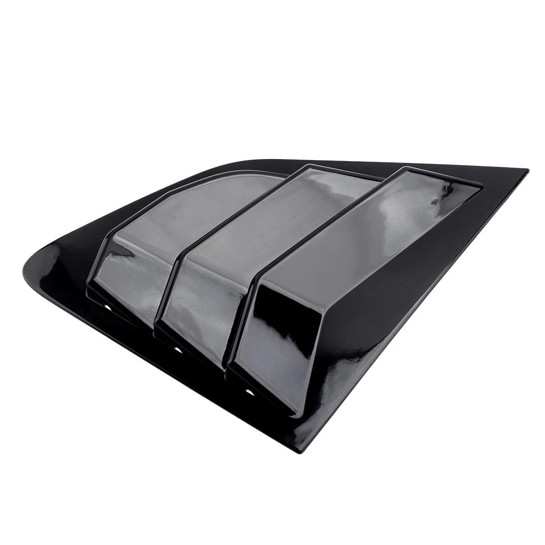 Black Rear Window Shutter Louver Scoop Covers for Nissan Qashqai J11