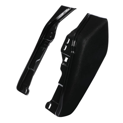 Mid-Frame Air Deflectors for Harley Road Glide (2018) - Black Vivid Black