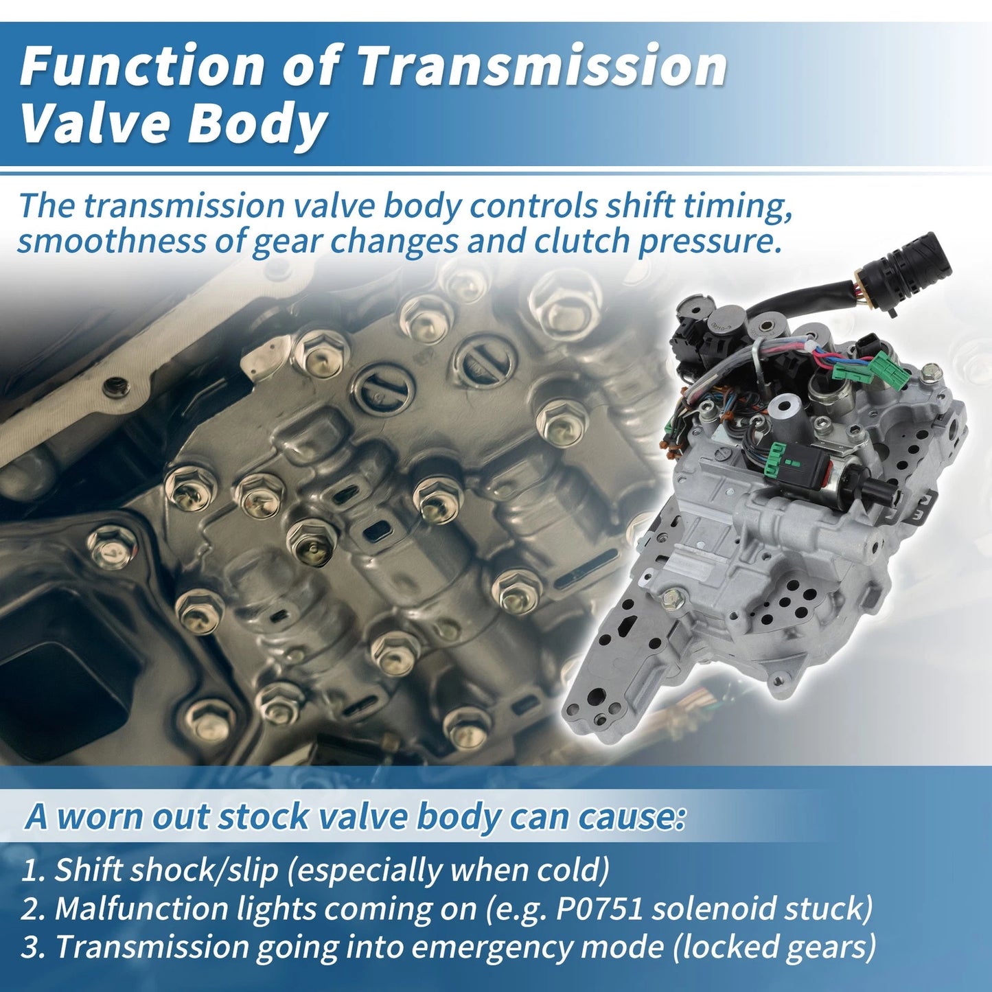 CVT Transmission Valve Body for Nissan Altima (2002-2012)