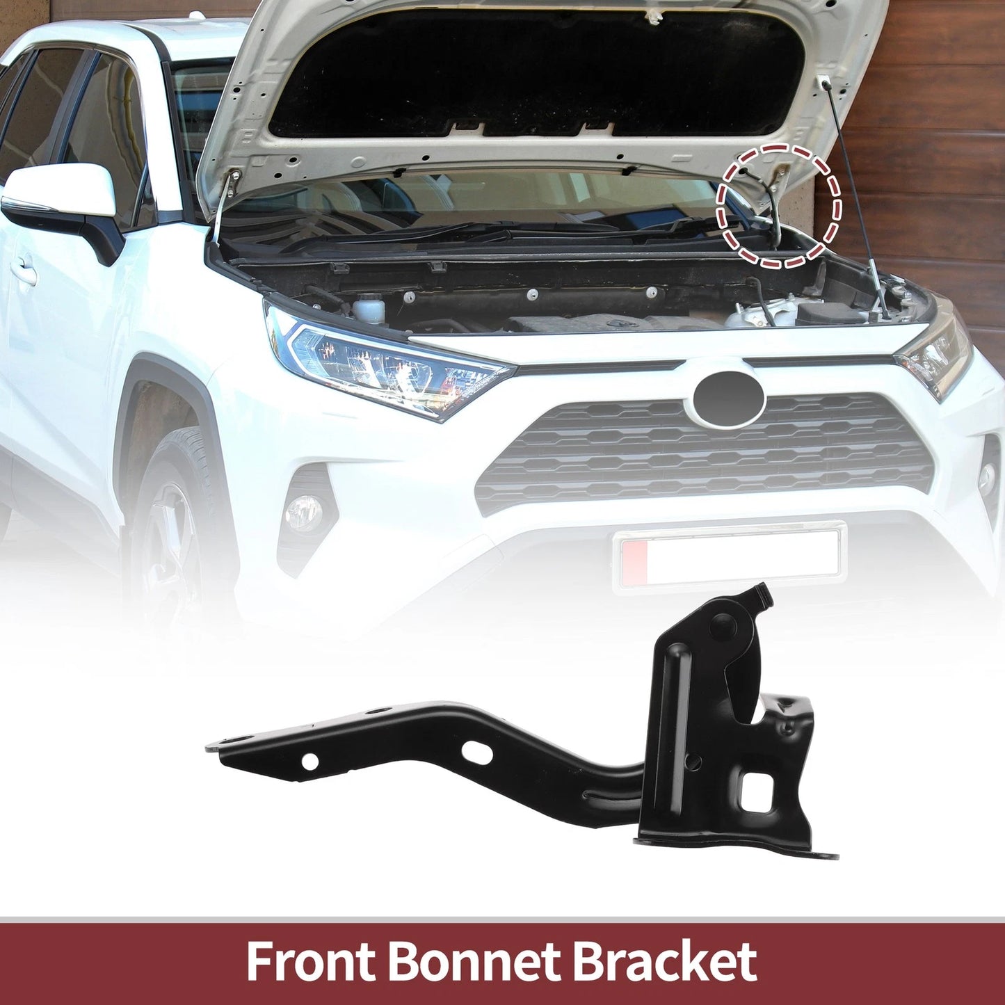 Hood Hinge 1 pc for Toyota Levin Hybrid (2019–2023)