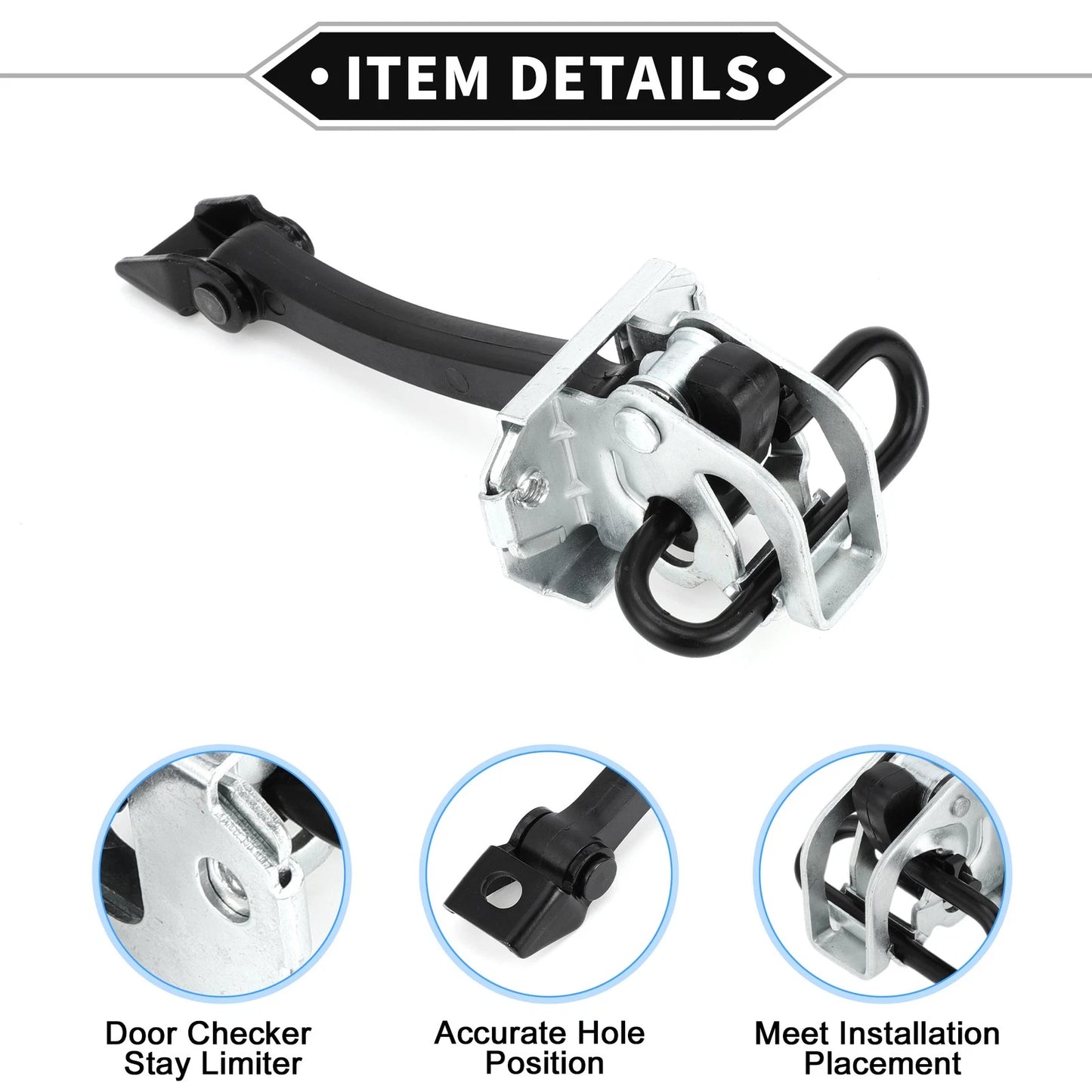 Front Left Door Check Strap Limiter for BMW X3 2.5i