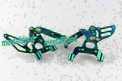 Blue Adjustable Motorcycle Footpegs for DUCATI 1199 (2012-2014)