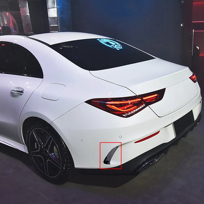 Rear Bumper Splitter Spoiler Fins for Benz C118 CLA200 (2020 - Present)