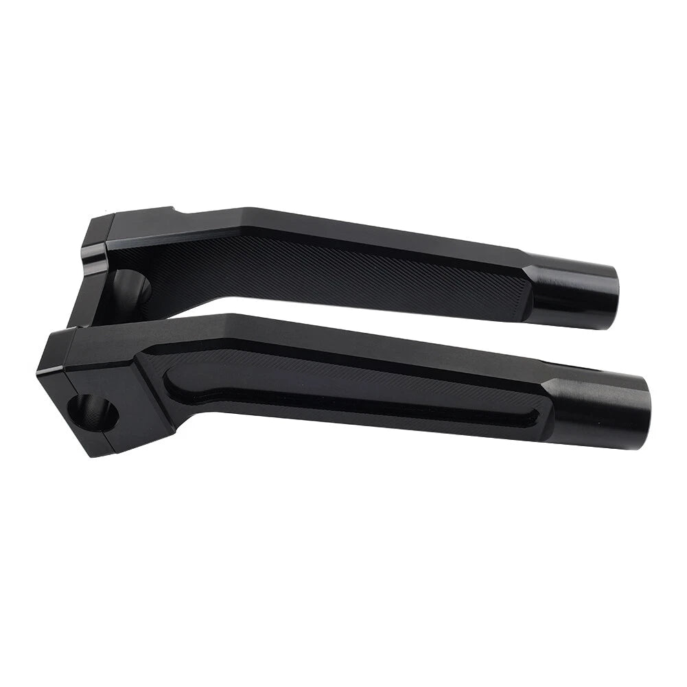 10" Pullback Handlebar Risers Clamp Black for Harley 1" Handlebar (2000-2023)