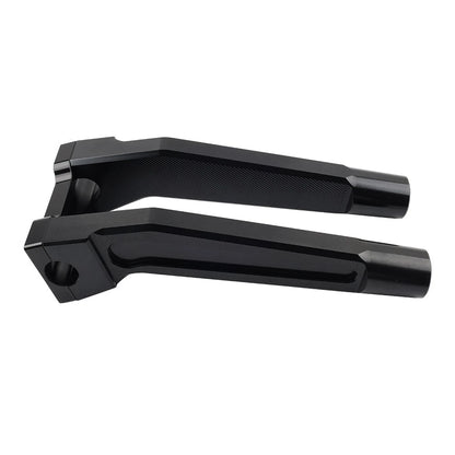 10" Pullback Handlebar Risers Clamp Black for Harley 1" Handlebar (2000-2023)