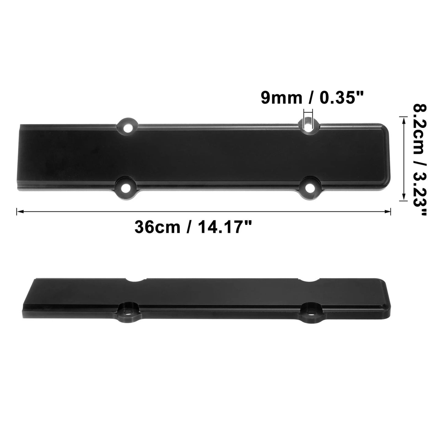 Black Engine Valve Spark Plug Cover for Honda Civic B16 B18 VTEC (1996-2000)