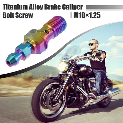Titanium Alloy / M10x1.25 / Motorcycle Brake Master Cylinder Screw for Motorcycle