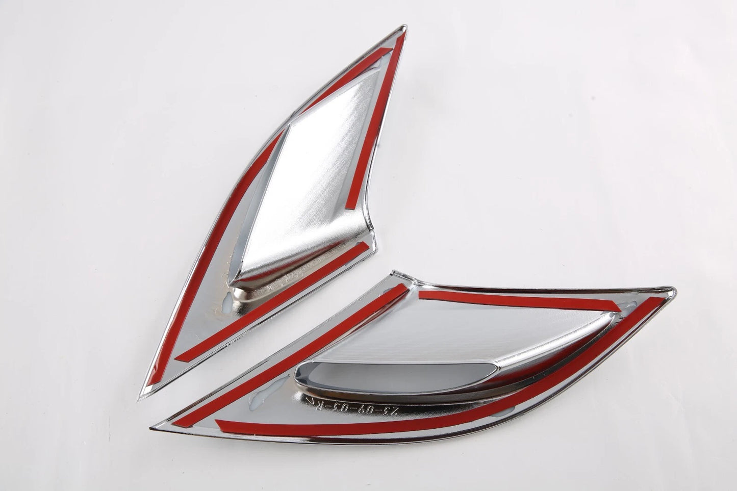 ABS Chrome Front Fog Light Tail Lamp Lid Cover Trim for Honda Accord (2023)