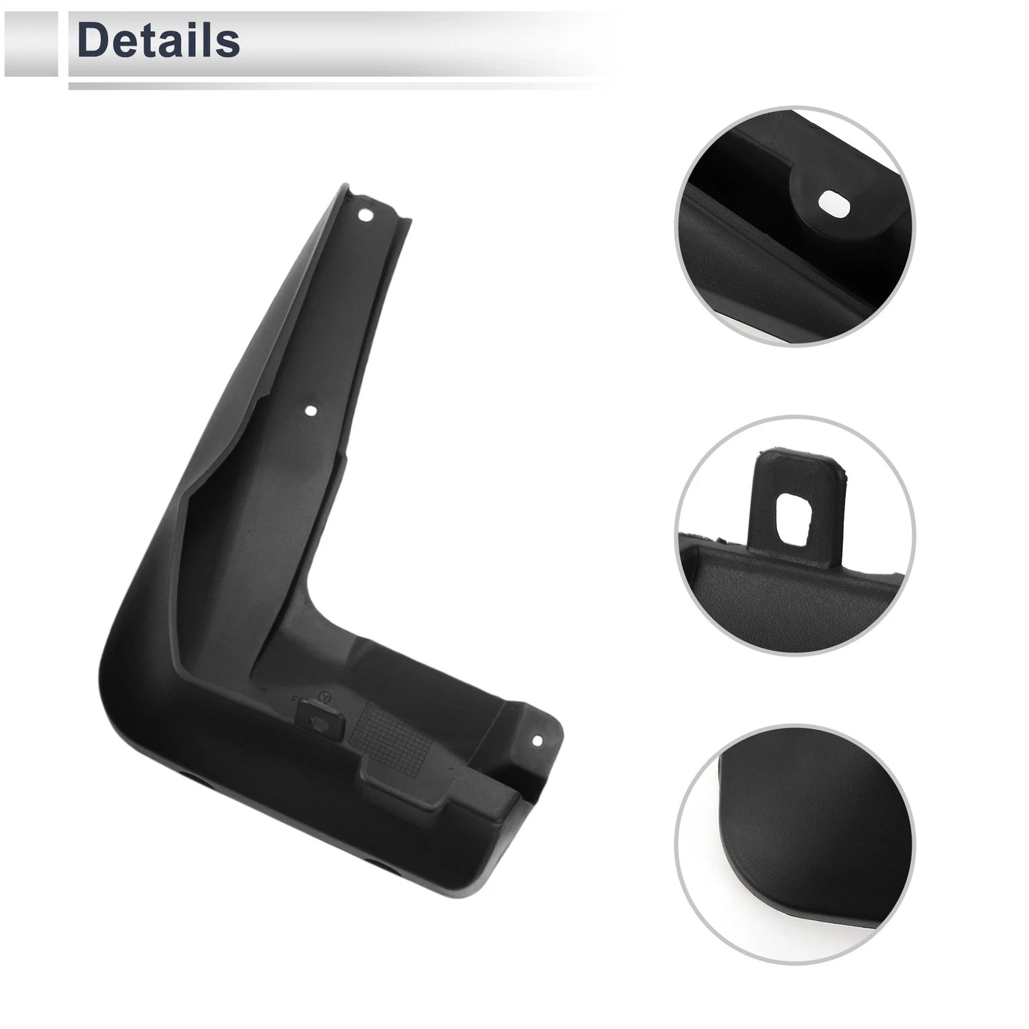 Mud Flaps Splash Guards 1 Set for BMW 3 Series E90 (2005-2011)