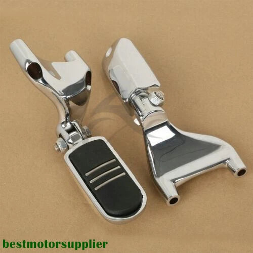 Chrome Passenger Footpeg Bracket for Harley Sportster 883 1200 (2004-2013)