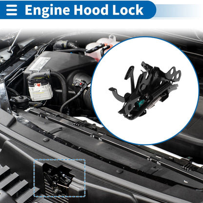 Hood Latch Assembly for Nissan X-TRAIL III (2014-2018) 1 Pc