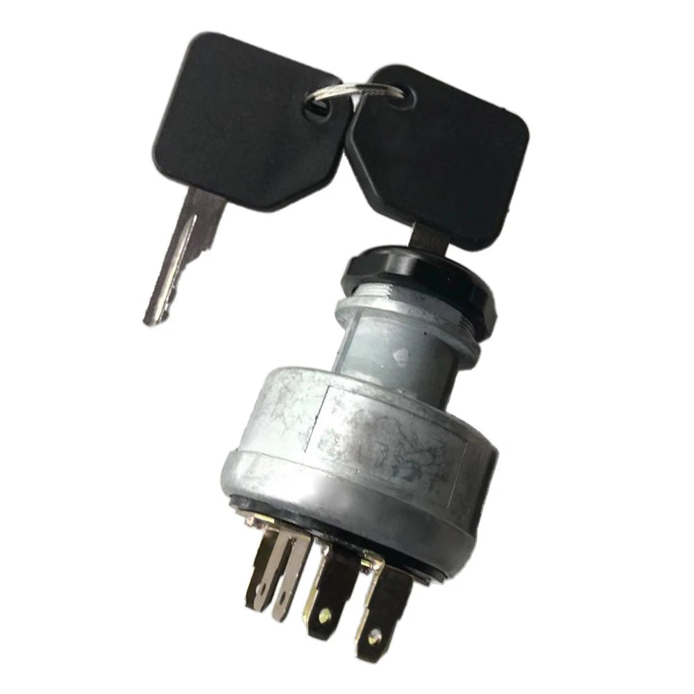 Ignition Switch w/ 2 Keys for Case Skid Steer Loader 1835B 1835C 1840