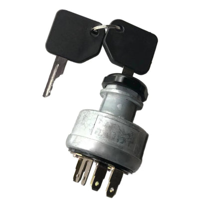 Ignition Switch w/ 2 Keys for Case Skid Steer Loader 1835B 1835C 1840