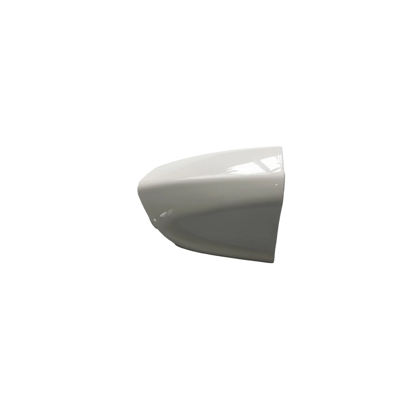ABS White Left Driver Door Handle Key Cover Bezel for Ford Mustang (2015–2021)