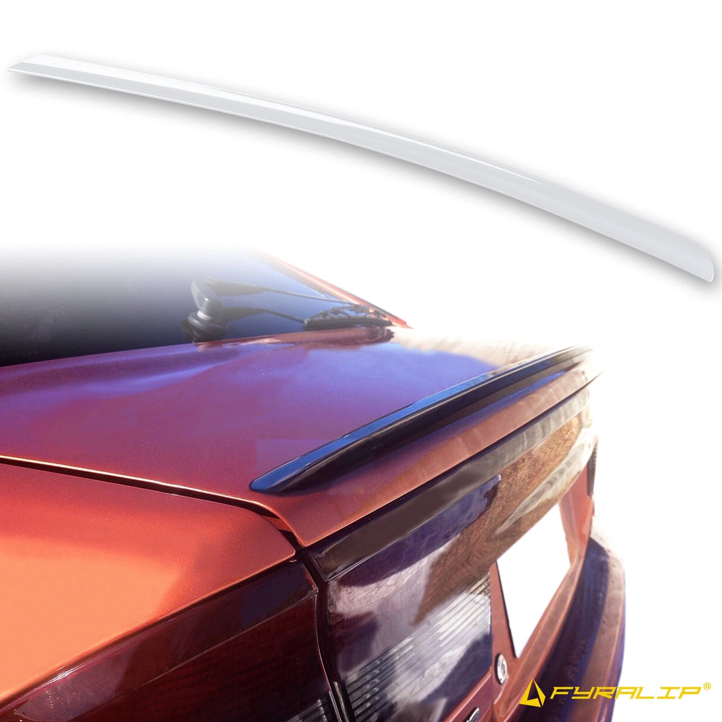 230 White Boot Lip Spoiler for Subaru Legacy BE Sedan (1998-2004)