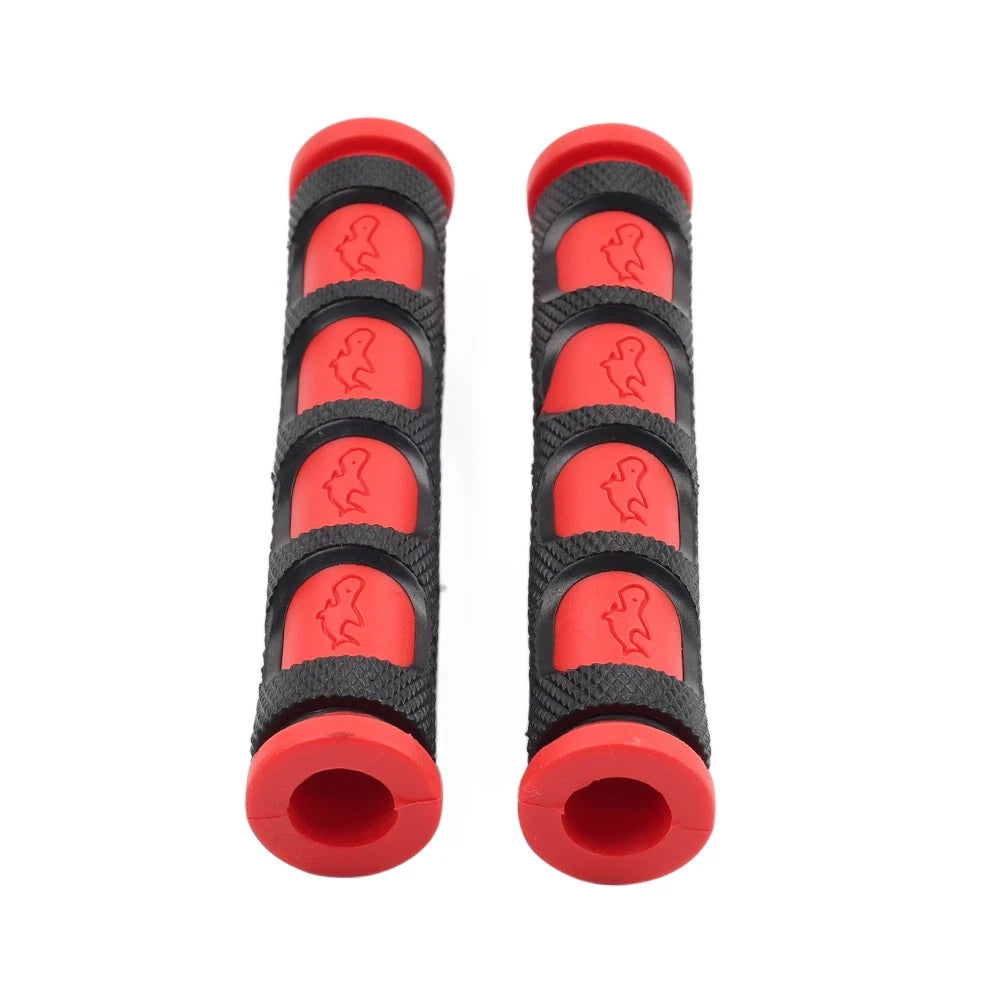 Red Rubber Sleeve Cover for Universal Motorcycle Brake Clutch Handle Grips