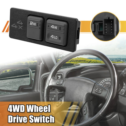4WD 4X4 Wheel Drive Selector Switch for GMC Yukon (1997 - 2000)