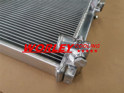 44mm Aluminum Radiator + Fan for Mazda RX7 FC3S RX-7 (1986-1988)