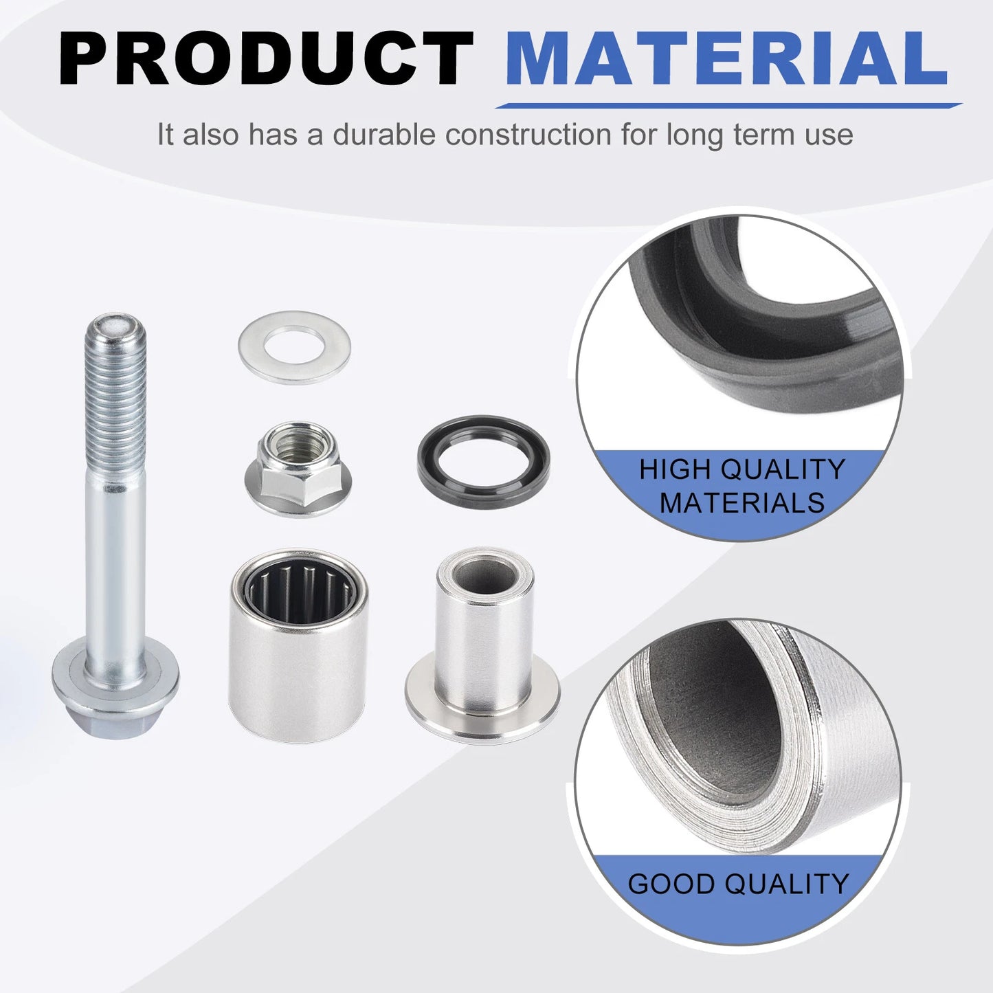 Front Upper A-Arm Bushings Kit for Suzuki Quadsport Z400/LTZ400