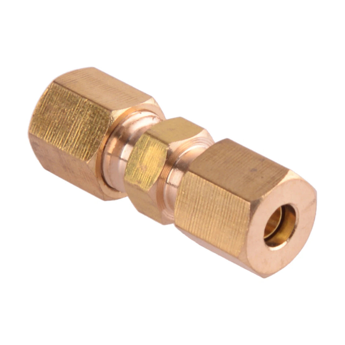 10Pcs Brass Brake Line Compression Fittings for 3/16" Tubing