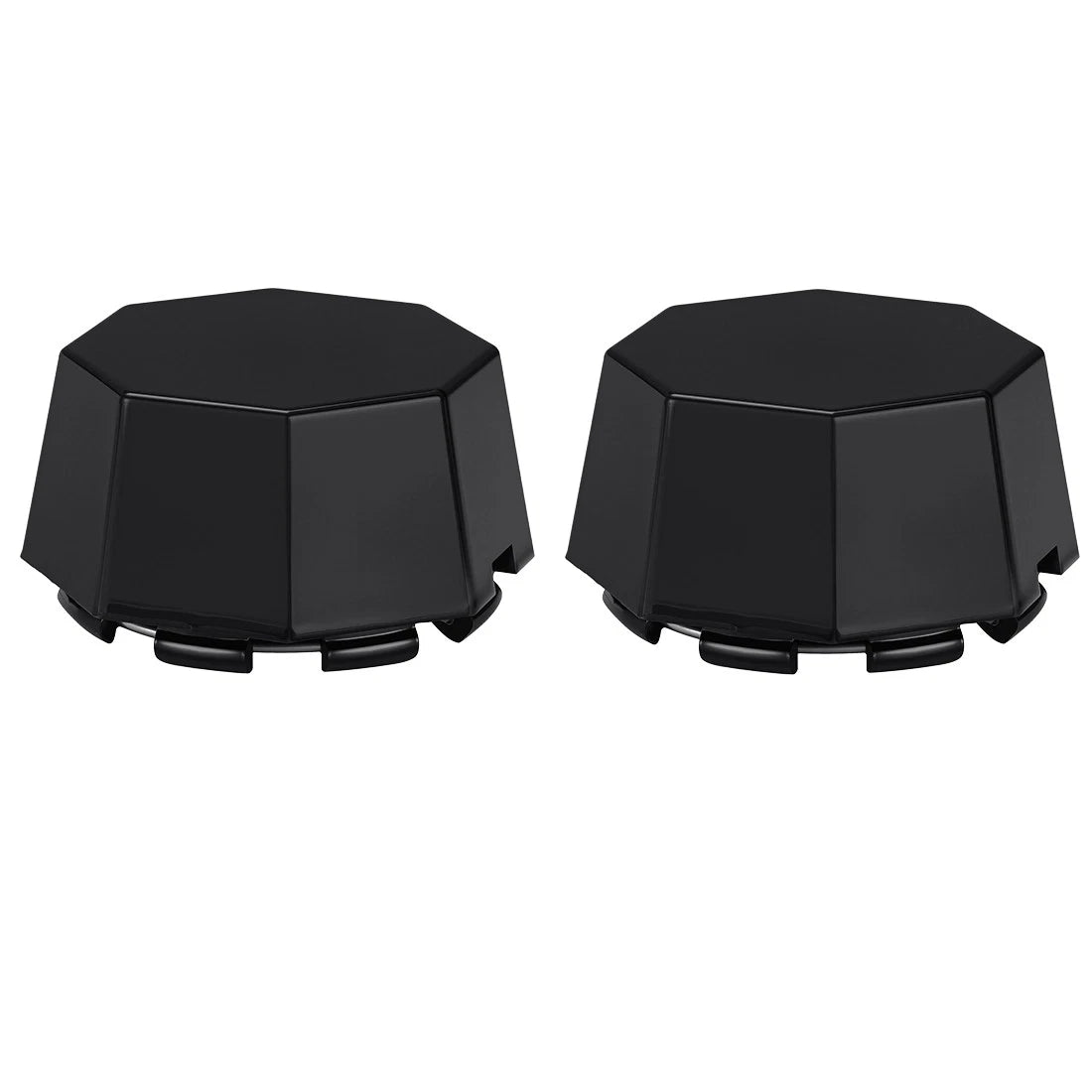 2 x Matte Black Hub Caps Cover for Polaris Sportsman 570 (2015–2025)