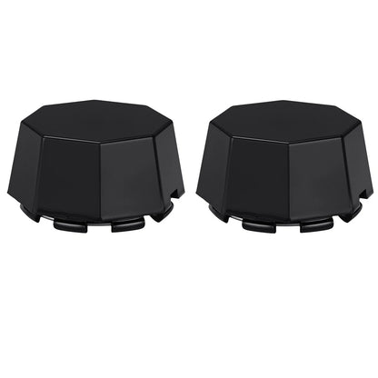 2 x Matte Black Hub Caps Cover for Polaris Sportsman 570 (2015–2025)