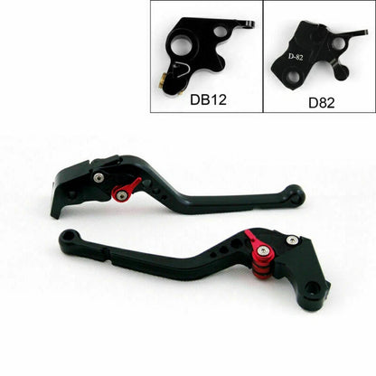 Brake Clutch Lever for Ducati 821 Monster/Dark/Stripe (2014-2016) Black F2