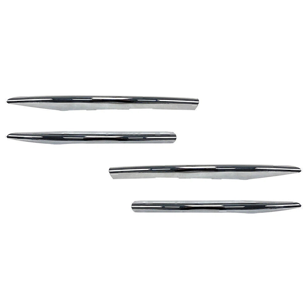 4x Fog Light Cover Trim for Mercedes Benz E-Class W213 (2021+) Chrome