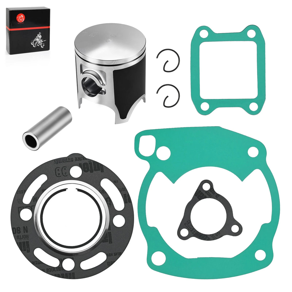 Top End Piston 47mm w/ Gaskets for Honda CR80R (1986–1991)