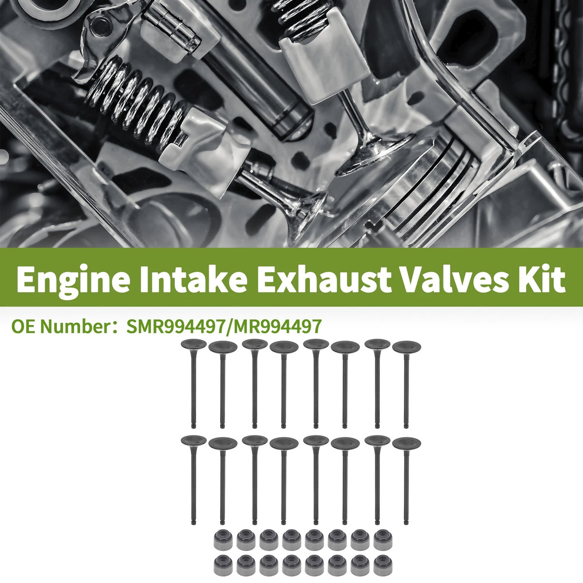 Intake Exhaust Valves for Mitsubishi Outlander 2.4 (2003-2023)
