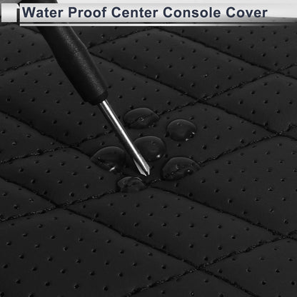 Car Center Console Cover for BMW X7 (2019-2023) - Black Storage Bag 1 Pair