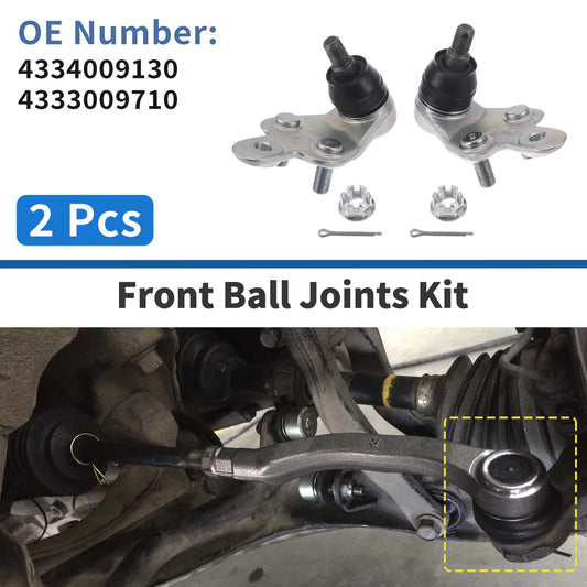 2 x Front Lower Ball Joints for Toyota Avalon (2005–2018)