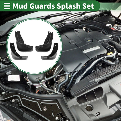 Mud Flaps Splash Guards 1 Set for Nissan Sunny (2011-2018)