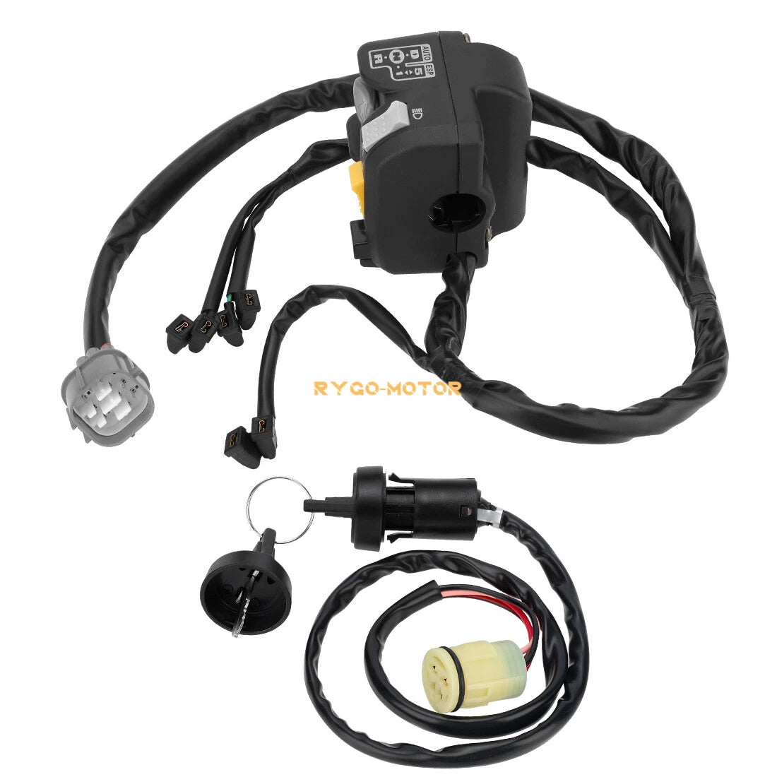 Handlebar & Key Switch for Honda Rancher 420 TRX420 (2007-2013)